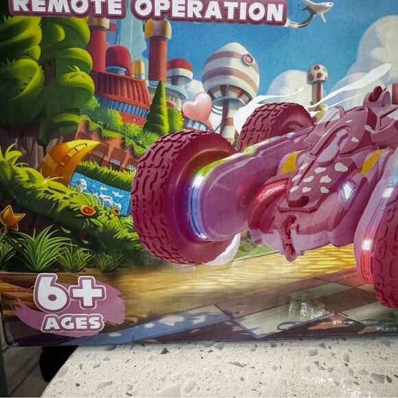 All Terrain RC Stunt Car in pink! Brand new- box has never been opened! 6+ - Picture 6 of 12
